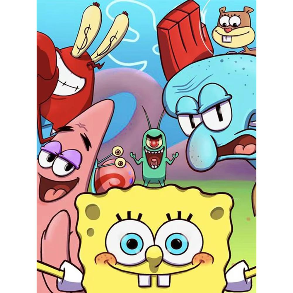 Diamond Painting Kits Lilo and Stitch Paw Patrol Pokemon Cars Home Decor Full Round Mosaic Embroidery Cross Stitch