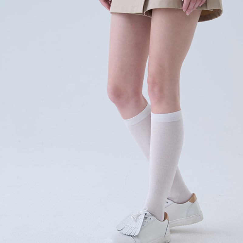 LORDLOAR [LESUD23WH] Essential See-Through Socks WHITE