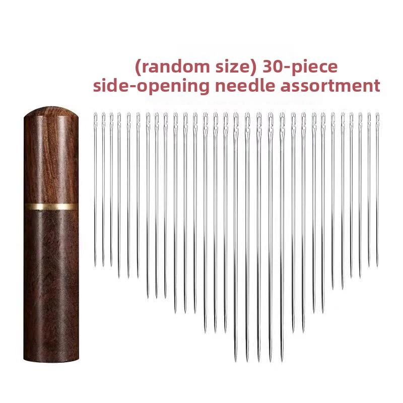 30pcs/set Elderly Blind Needle Pin with Hole for Hand Thread Sewing Needle Tool