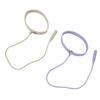 2pcs Eyelash Extension Tweezer Holder Bracelet Silicone Ring Tweezers Protector Wrist Band Strap Purple White