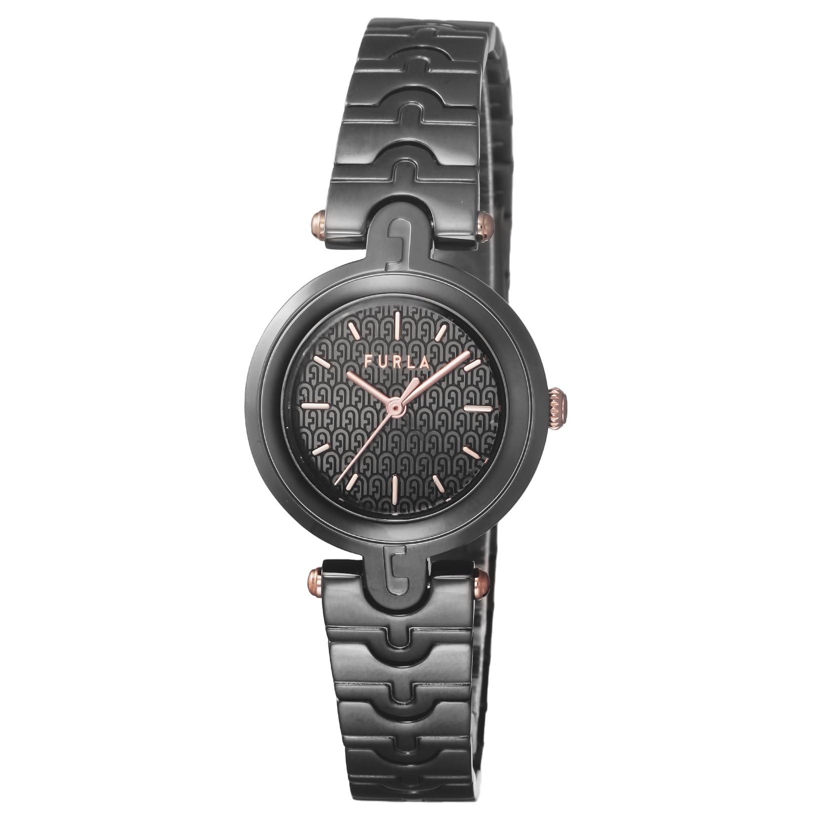 

Watch FURLA Black Dial Stainless Steel Quartz 27MM Watch Jewelry Accessory WW00050021L7 [FURLA] ARCH-BAR Women s чорний
