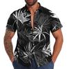 Hawaiian Coconut Tree 3D Printed Beach Shirts Summer Tropical Graphic Shirt For Men Clothes Vacation Casual Blouses Aloha Shirt