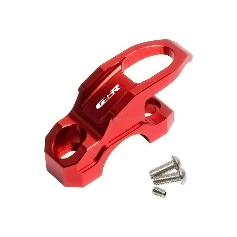 For SUZUKI GSR400 GSR600 GSR750 GSR 400 600 750 Motorcycle Brake Master Cylinder Bracket Bag Luggage Clamp Holder Helmet Hook