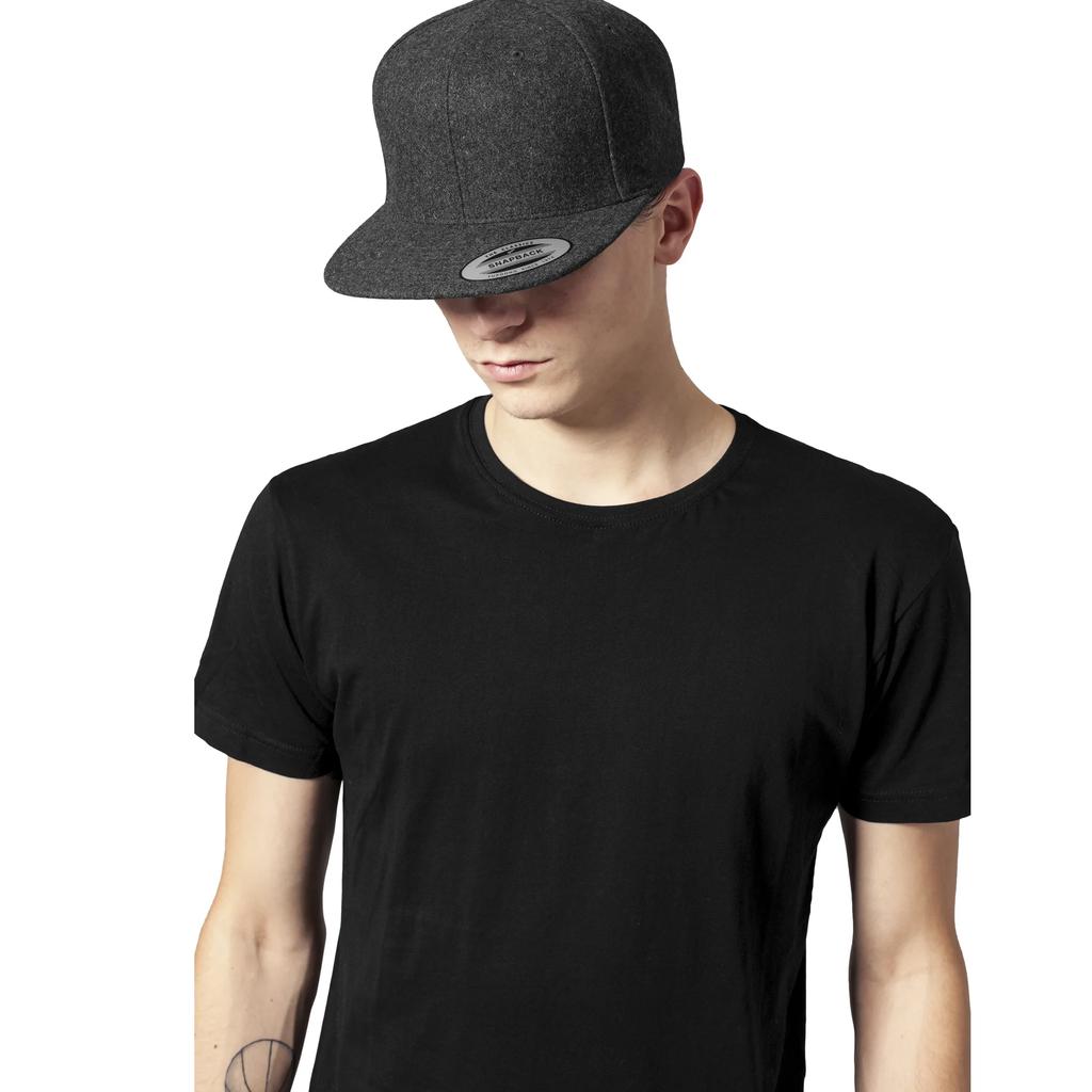 Flexfit Melton Wool Snapback Cap