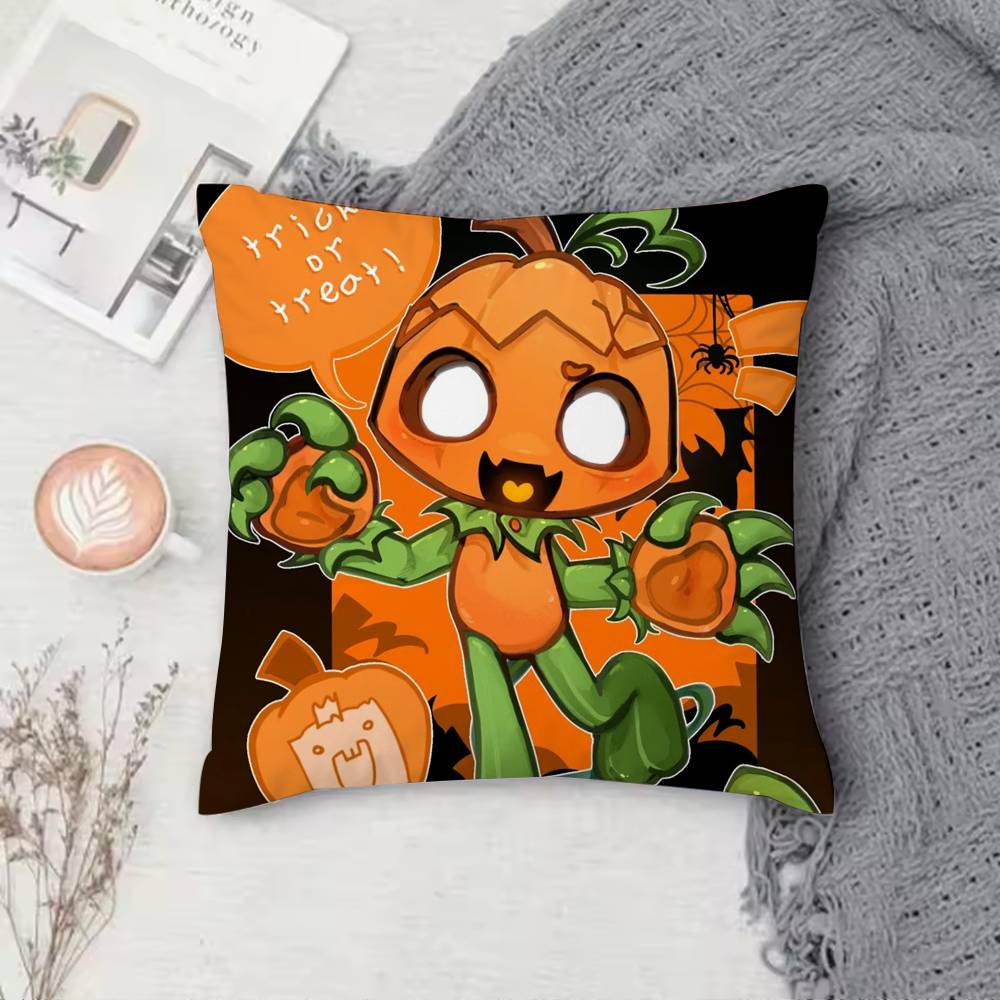 G-Gourdy D-Dandys W-World Pillow Case Pattern Printed Pillowcase For Living Room Sofa Cushion Cover