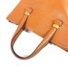 HERMES gallop Shoulder Bag, Vertical, Shoulder Bag Tote Bag Leather Gold Brown