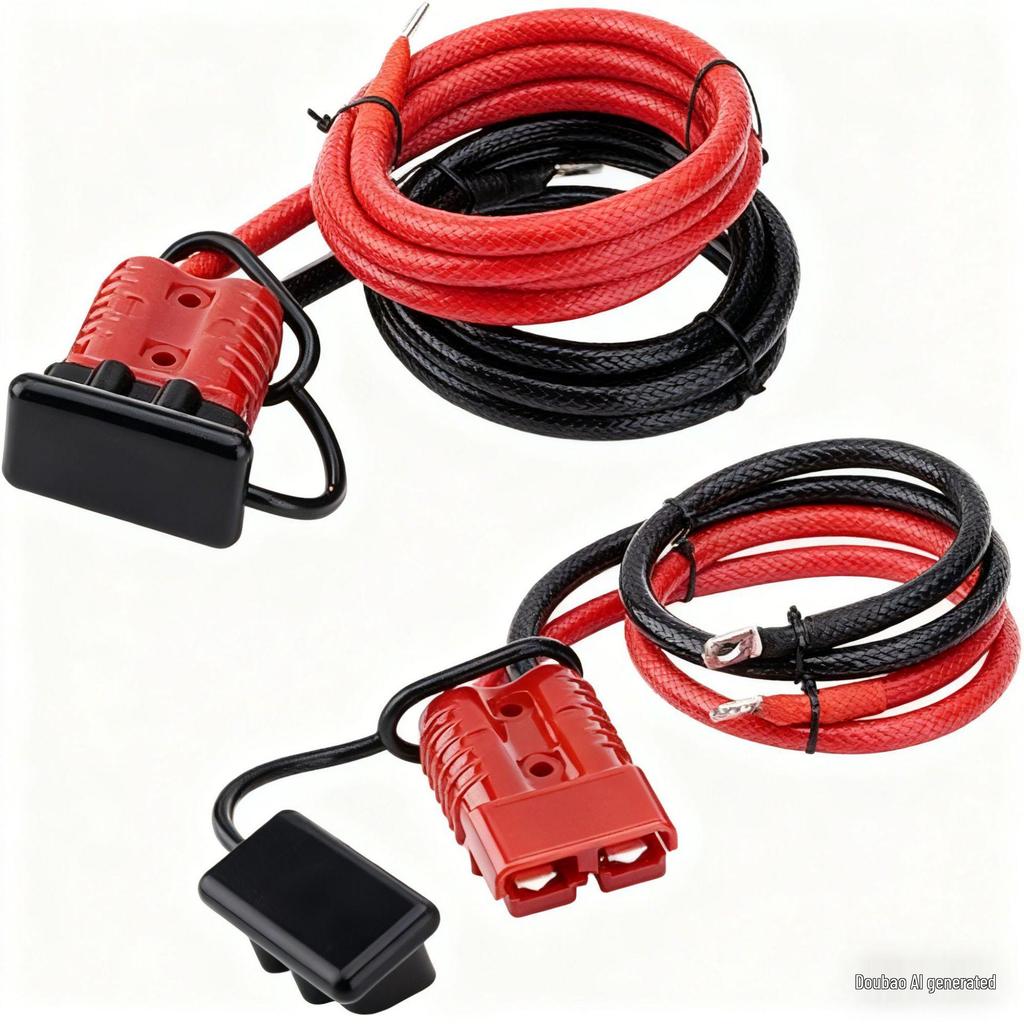 Winch Quick Disconnect Power Cable 7/24 ft - Car Winch Modification Connection