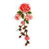 3D Multi-Layer Eight-Color Water-Soluble Rose Embroidery Patch for DIY Clothing Accessories