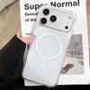 Transparent Armor Soft Magnetic Case foriPhone 17Air 17 Pro Max Wireless Charger ForMagsafe Shockproof Original Colors Cover