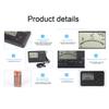 Dulcimer Tuner 3 in 1 Metronome Tuner Tone Generator Music Instrument Tool with LCD Display MT520Y Black
