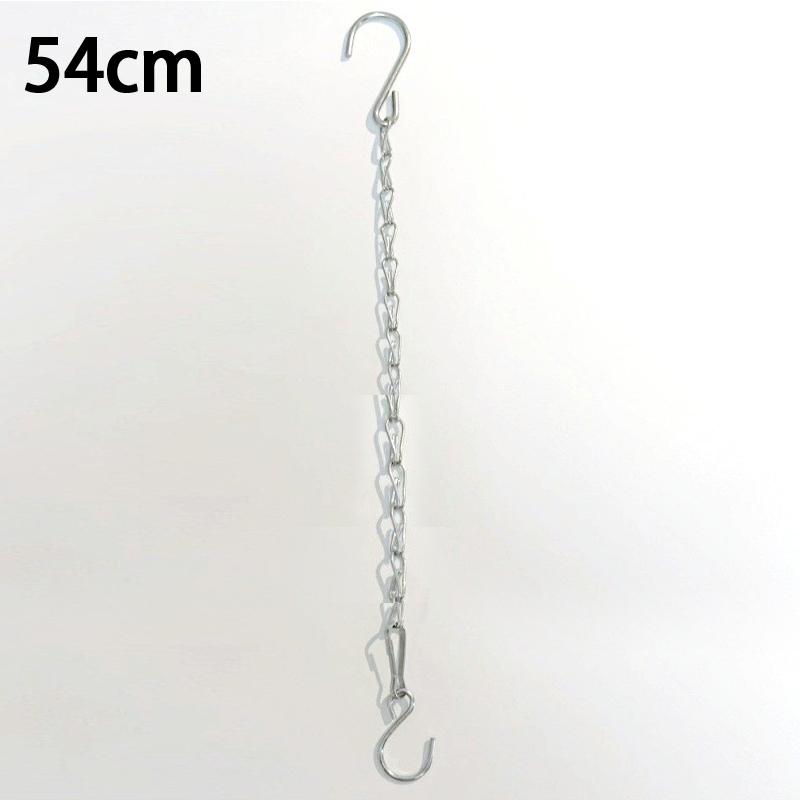 Plant Hanging Chains for Flower Pot Basket Versatile Length Sturdy Metal for Bird Feeder Planters Lanterns Ornaments Home Garden Support