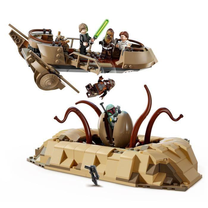 Lego® star wars 75396 l’esquif du désert et la fosse du sarlacc - set collector