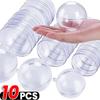 Wholesale Transparent DIY Plastic Ball Filling Decorative Hanging Ornaments Christmas Tree Open Ball Box Gifts for Wedding Party