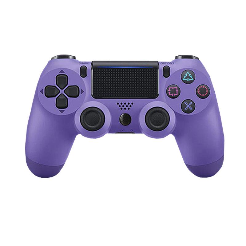 Wireless Bluetooth Controller for PS4, Dual Motors Dual Vibration Gamepad Compatible with PS4