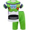 Adorable Toy Story Buzz Lightyear Short Sleeve Tee And Shorts Suit For Kids