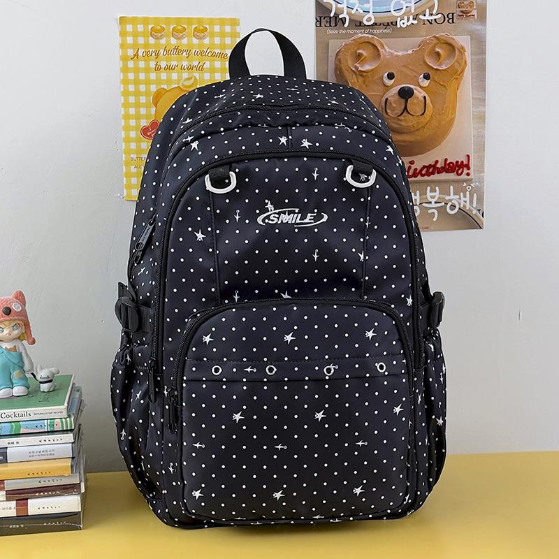 Schoolbag Japan and Korea new junior high school high school college student schoolbag female small fresh and cute large capacity backpack simple a
