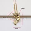 New Design Stainless Steel Fox Pendant Necklace Personalized Animal Pendant Suitable For Men Women Party Birthday Jewelry Gift