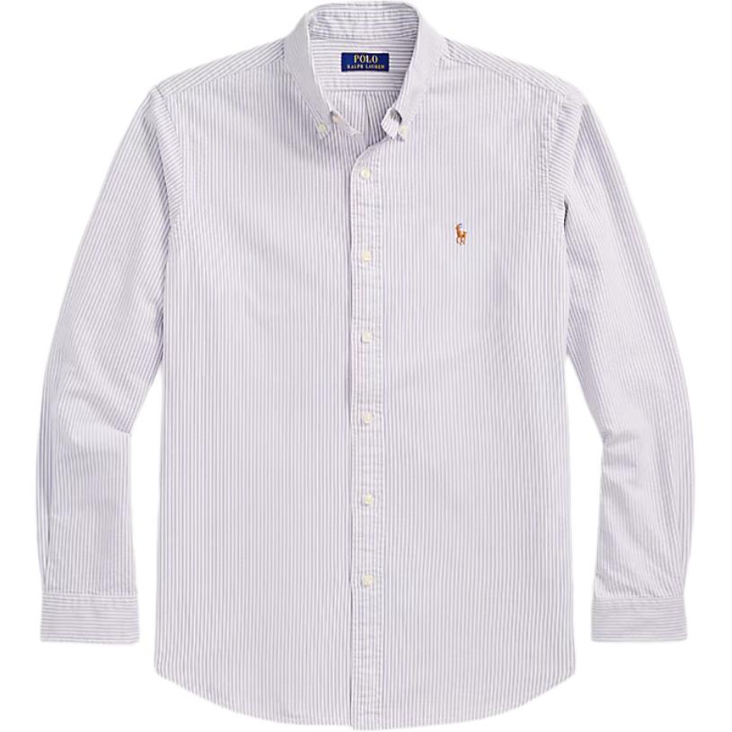 

Рубашка с длинным рукавом на пуговицах с вышивкой логотипа Polo Ralph Lauren Мужские рубашки Белый 710942746-003 XS