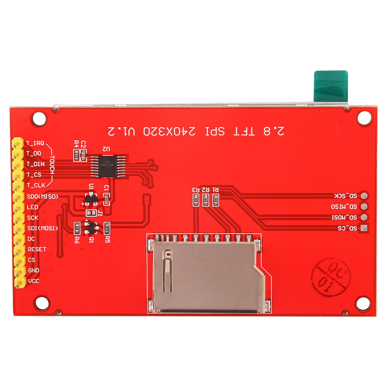 

2.8 240x320 SPI LCD Touch Panel Serial Port Module PCB ILI9341 5V 3.3V