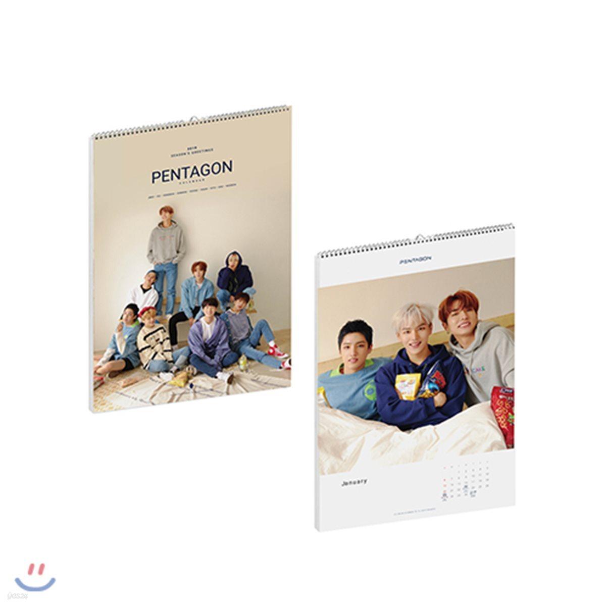 

Pentagon 2019 Season Greetings [Wall Calendar]