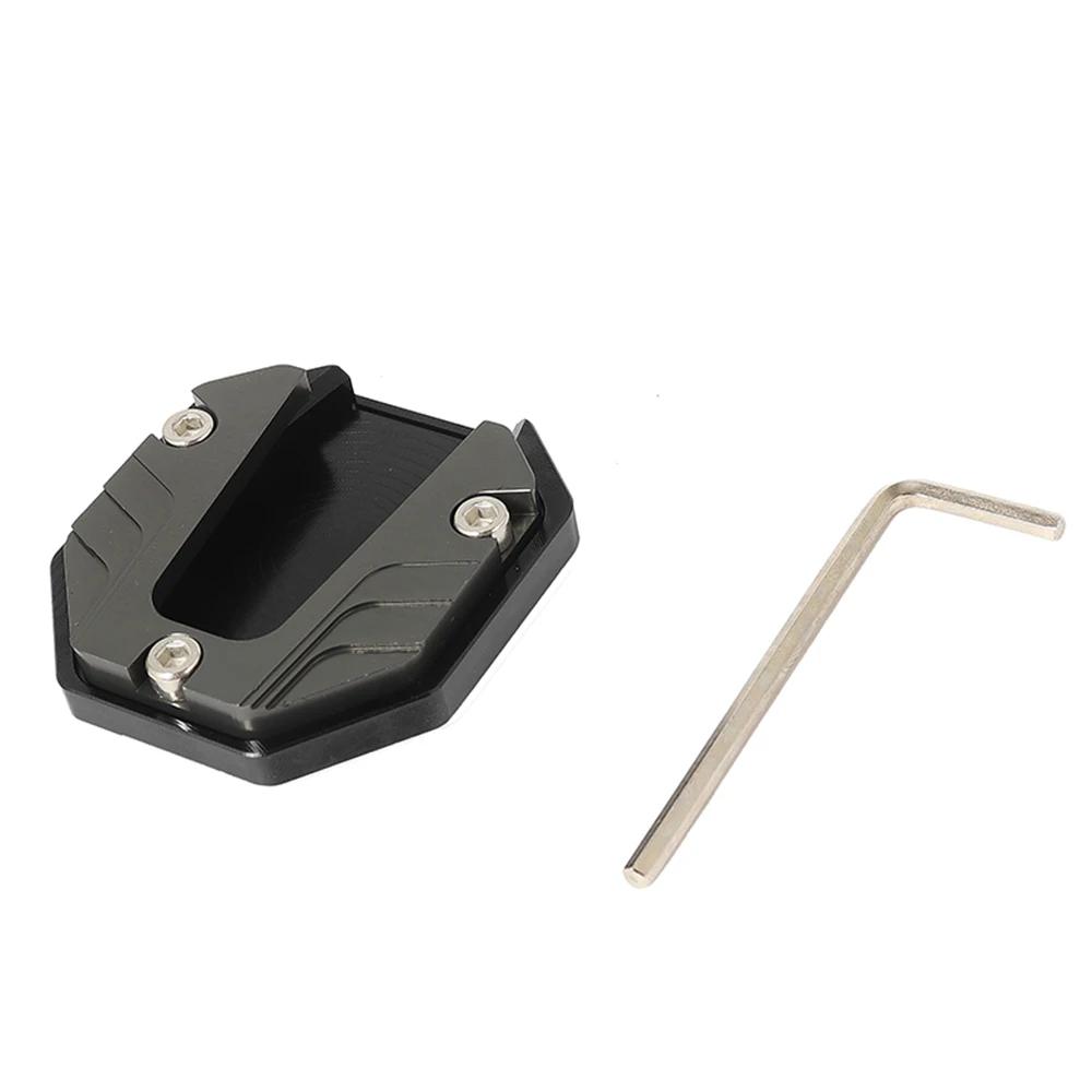 5 Colors Motorcycle Bike Kickstand Extender Foot Side Stand Extension Foot Pad Support Plate Motorbike Accessories Universal
