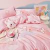 (luolaikids) Pure Cotton Pillowcase Set of Two, Class A 100% Cotton Pillowcases for Girls' Bedding, 48*74cm