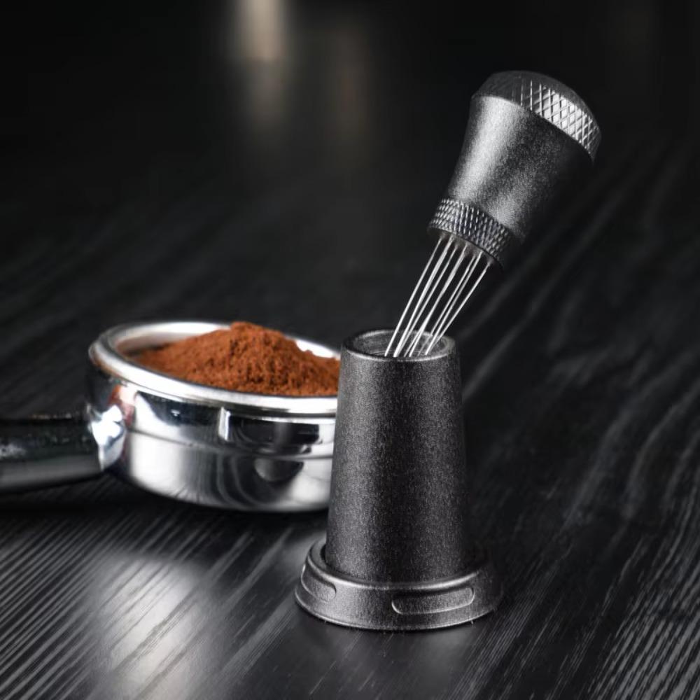Non-slip Handle Coffee Stirrer Magnetic Coffee Powder Mixing Needle Coffee Tamper