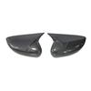 Car Rearview Side Mirror Cover Fit For Renault Zoe -2024 for Clio Captur 2017-2018 Wing Cap Rear View Case Trim Carbon Fiber