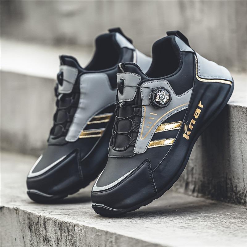 Fashion Fashion Sneakers for Men Breathable Casual Men Outdoor Comfort Light Soft Soled Shoes Leather Run Tennis Shoes Zapatillas Hombre