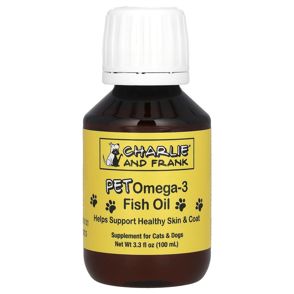 Pet Omega 3 Fish Oil, for Cats and Dogs, 100 Ml (3.3 Fl. Oz.)