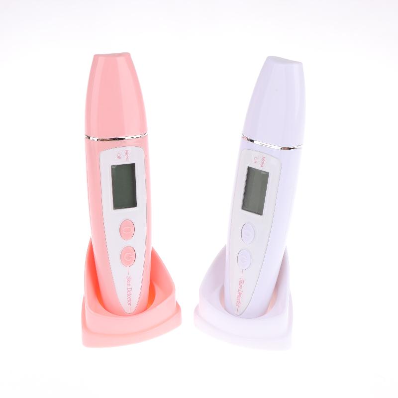 Moisture Test Pen Skin Care Tester Tools Facial Moisture Analyzer Hydration Monitor Waterproof Led Display