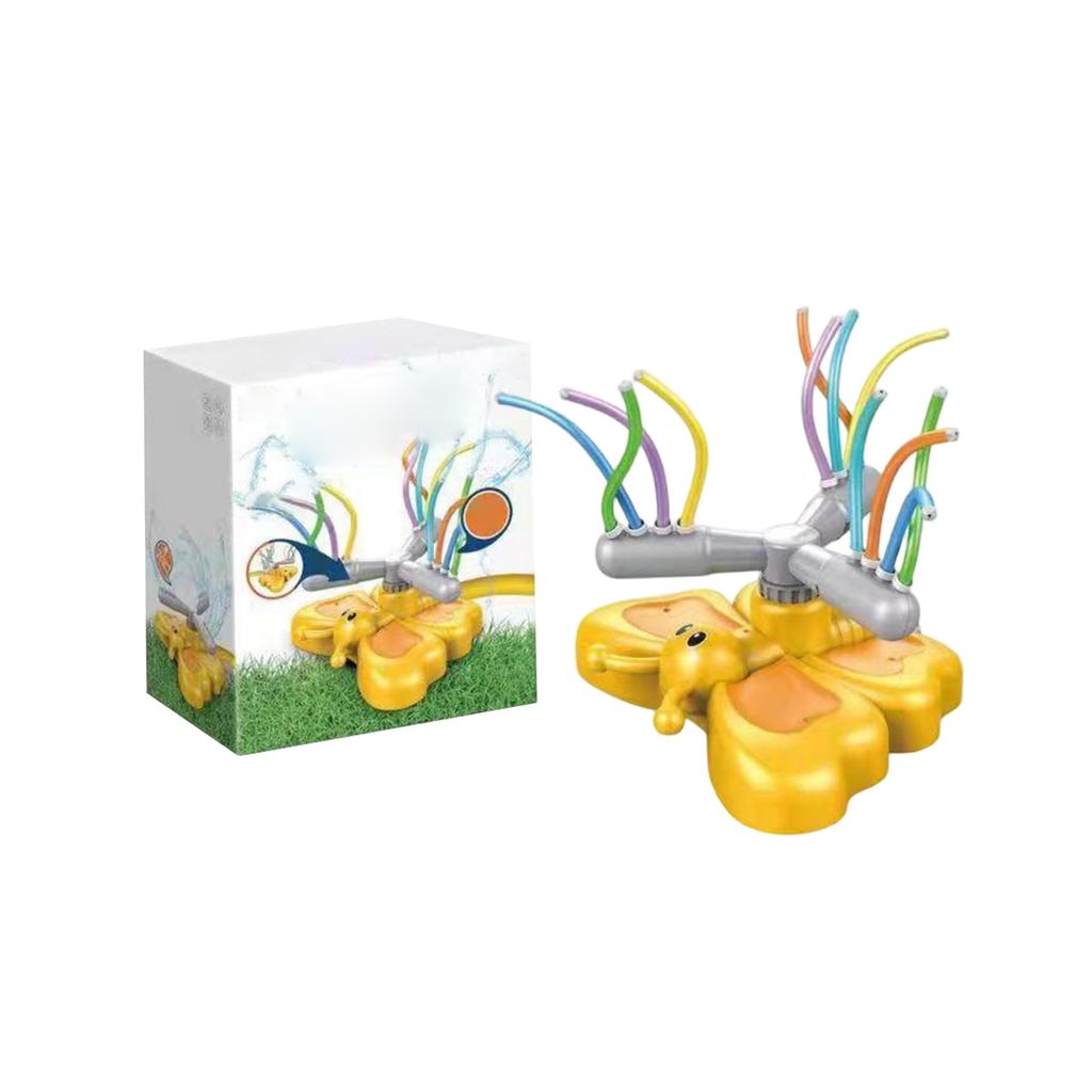 Outdoor Garden Lawn Sprinkler for Kids Cartoon Animal Design Water Spray Toy Interactive Summer Play for Children and Family Fun