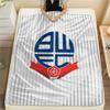 Bolton Wanderers F.C Flannel Blanket, High Quality Comfortable for All Seasons, Home Decor, Warmth and Comfort