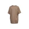 Nike Solid Color Casual Sports Loose Knit Crew Neck Short Sleeve Raglan T-Shirt Men Tops Brown DV9816-247