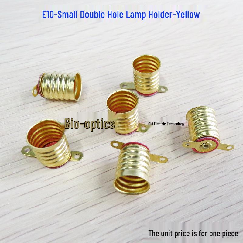 

E10 Screw-in Lamp Holder for Small Flashlight Bulbs - Multi-specification Teaching Experiment Tool