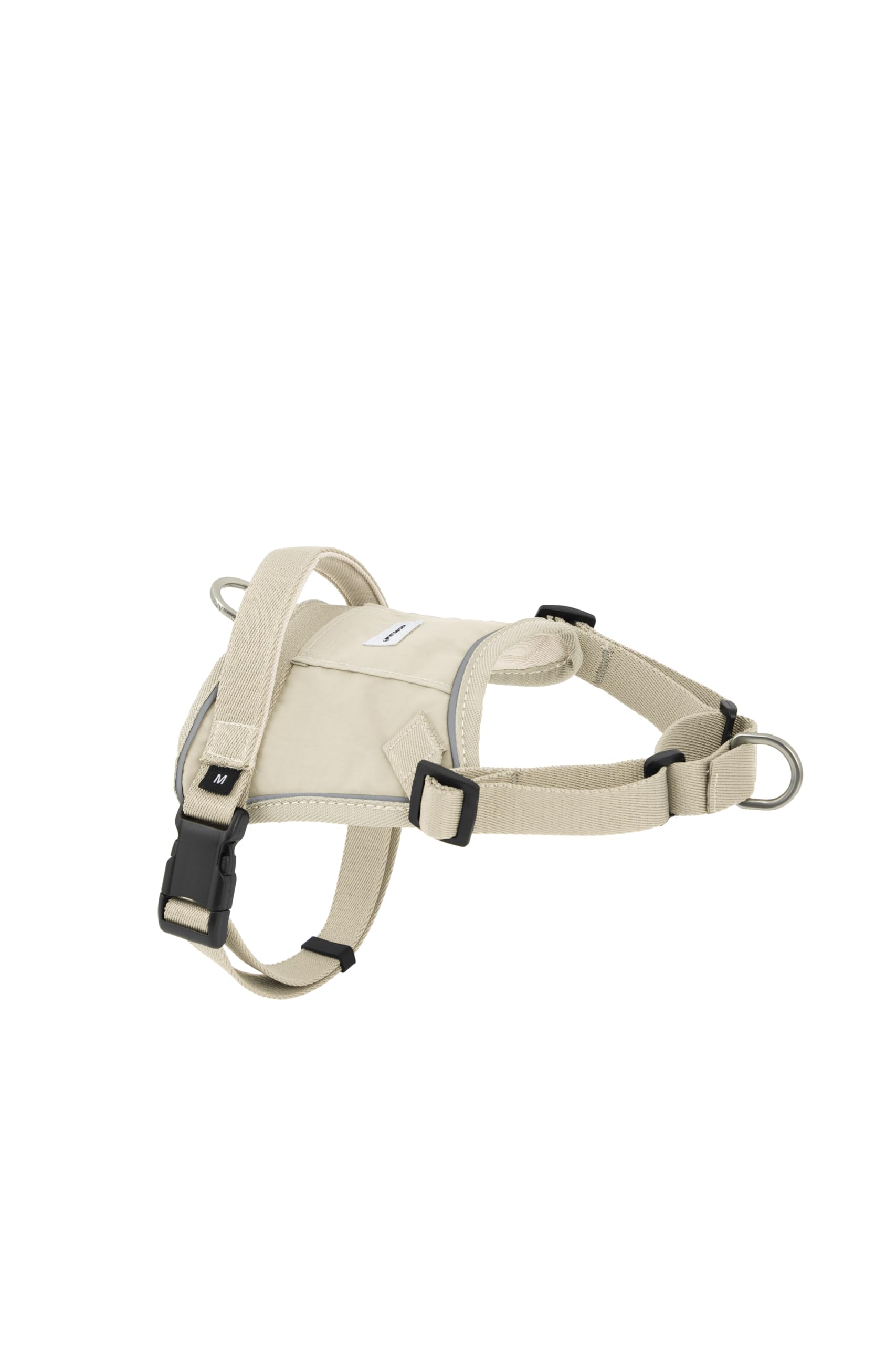 HiDREAM Valley Series Dog Milk Size M Speed-Adjustable Anti-Pull Harness, Brown,