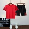 Boys' Summer Quick-Dry Shorts Set with T-Shirt - Sports Casual Outfit