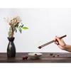 Wooden Chopsticks Reble Dishwasher Safe 10 Pairs Chinese Asian Korea Iron Wood Handmade Chopstick Natural Healthy for Cooking Eating Restaurants