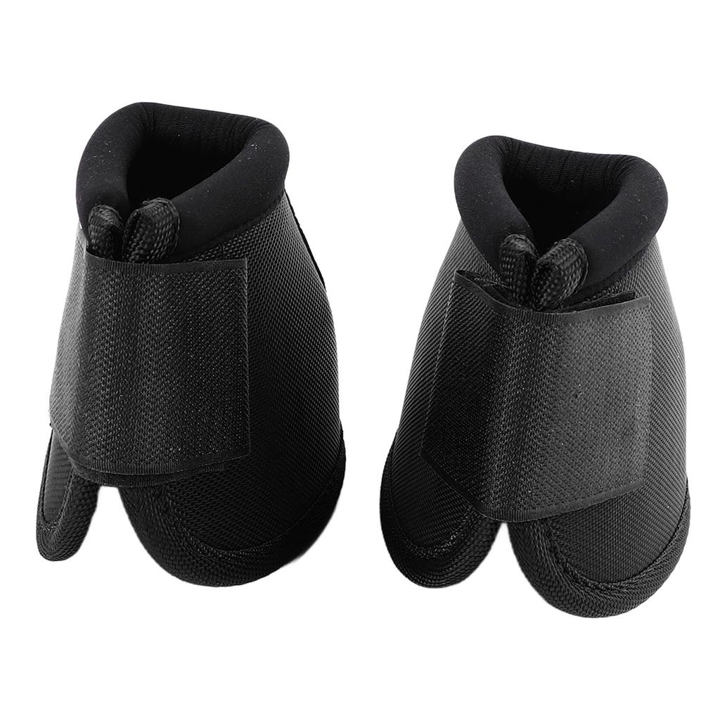 Horse Bell Boots Oxford Cloth Wear Resistance Comfortable Breathable Horse Hoof Protection Boots for Horse Gear