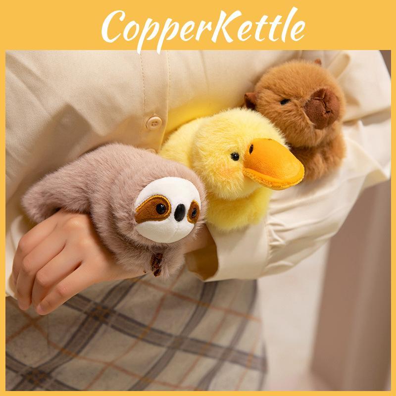 Horse Cute Frog Sloth Capybara Dog Magnetic Plush Doll For Refrigerator Decor