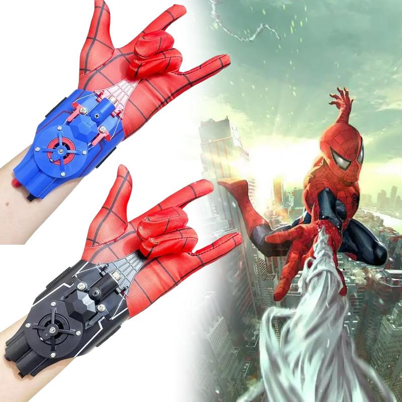 Spider Man Children Electric Launcher Toy With Handheld Remote And Interactive Features For Developmental Play