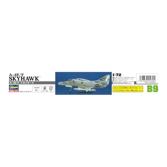 Hasegawa 1/72 US Navy A-4E/F Skyhawk Plastic Model B9