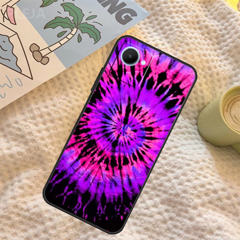 Regenbogen Spiral Tie-Dye Hülle Für Realme 15 11 12 13 14 Pro Plus C65 C67 C71 C63 C61 C55 C51 C53 C35 C75 GT6 GT7 Pro