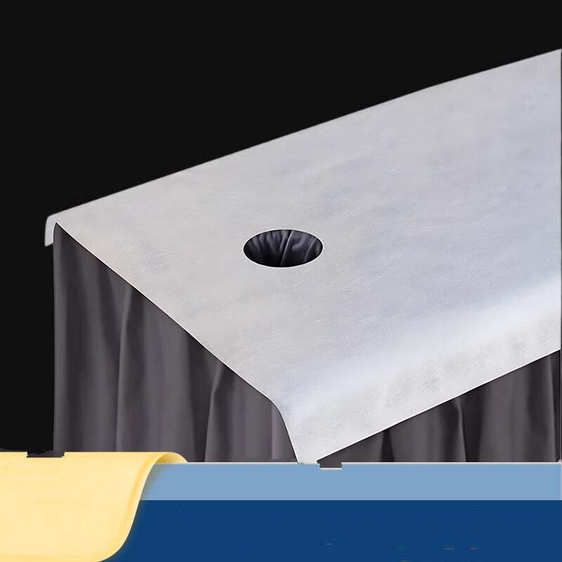 Disposable Breathable Bed Sheet with Face Hole