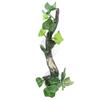 Aquarium Reptile Climbing Vines Wood Branches Terrarium Plant Fish Tank Decoration with Suction Cup for Amphibian Lizard Snake