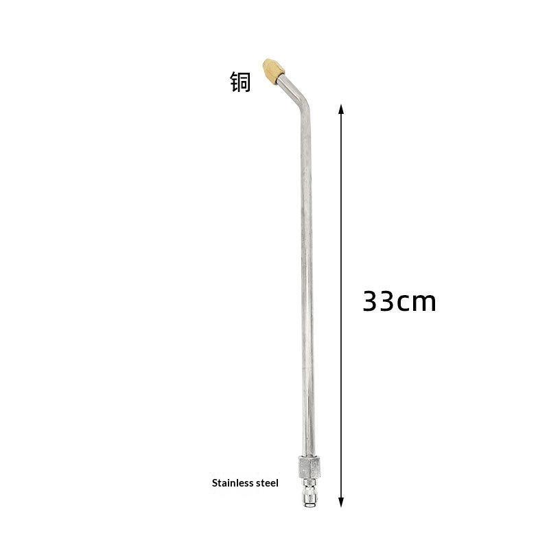 Pressure Washer Extension Spray Wand Set Stainless Steel Brass Nozzle For Car Washing Yard Cleaning