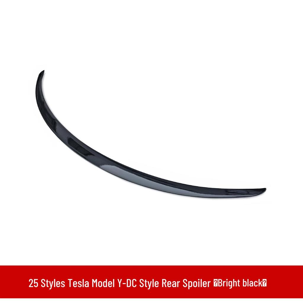 Tesla Model Y 2025 Body Kit: Rear Spoiler, Front Lip, Side Skirts, Tail Wing, Rear Diffuser, and Lip Extensions