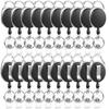 2025+20 Pack Badge Reels Retractable ID Badge Holder with Carabiner Heavy Duty Badge Reel Clip and Key Chain for Work Office
