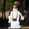 Couple's Ski Jacket Set: Women's 3-in-1 Detachable Liner & Men's Mink Velvet, Windproof & Waterproof for Autumn/Winter.