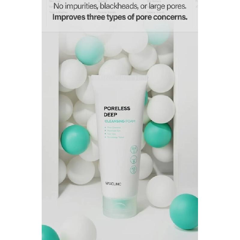 MAXCLINIC Poreless Deep Cleansing Foam 150g Moisturizer Cleanser Korea Cosmetics